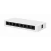 Przełącznik niezarządzalny GEMBIRD NSW-G8-01 — 8× Gigabit Ethernet (10/100/1000), Biały, DC 5V