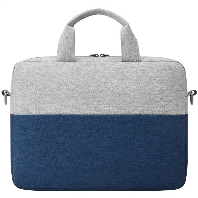 Torba na laptopa Rivacase Prater dla laptopów 10,1–14 cali, szaro‑granatowa