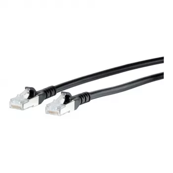 BTR 130845B500-E kabel krosowy Cat.6a AWG26 2RJ45 25m Czarny 10GB_T SFTP LS0H (130845B500-E)