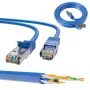Kabel sieciowy Extralink LAN Patchcord Kat.6A RJ-45 Cat6a 5m Niebieski