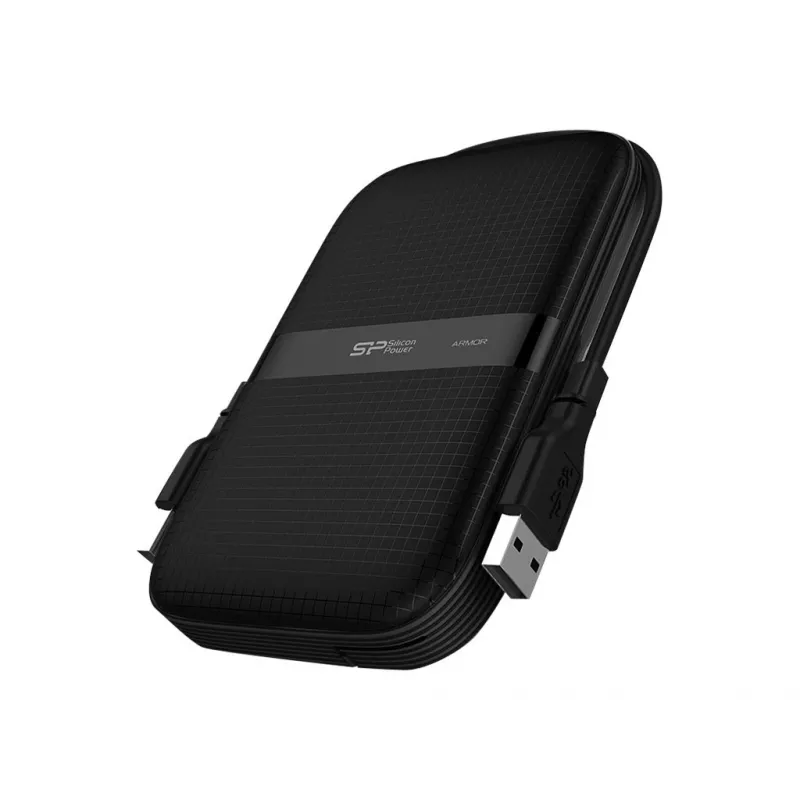 Zewnętrzny dysk twardy Silicon Power 2GB USB 3.2 Armor A60 Czarny