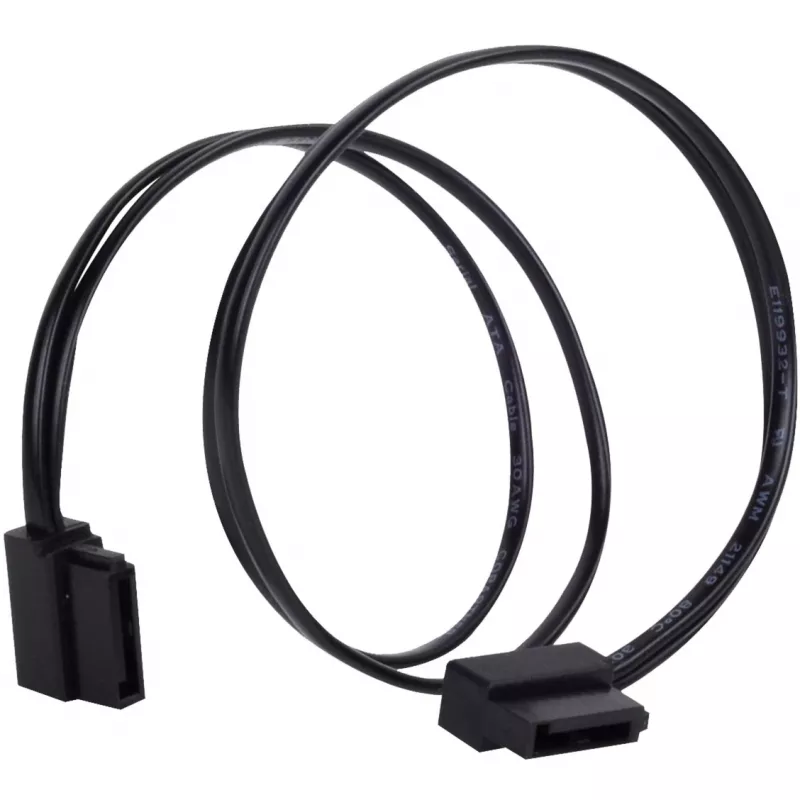 Kabel SATA Silverstone CP11 0.3m Czarny
