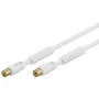 Wentronic 27718 Kabel koncentryczny biały