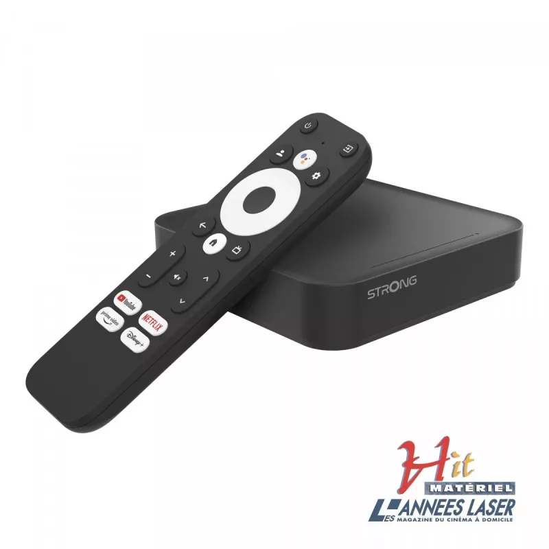 Strong LEAP-S3 Smart TV Box Czarny 4K Ultra HD 16 GB Wi-Fi Ethernet LAN