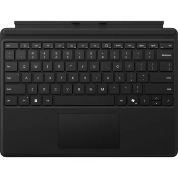 Klawiatura Microsoft Surface Pro EP2-00428 Czarna — odłączana nakładka na klawiaturę do Surface Pro, podświetlane klawisze, mocowanie magnetyczne
