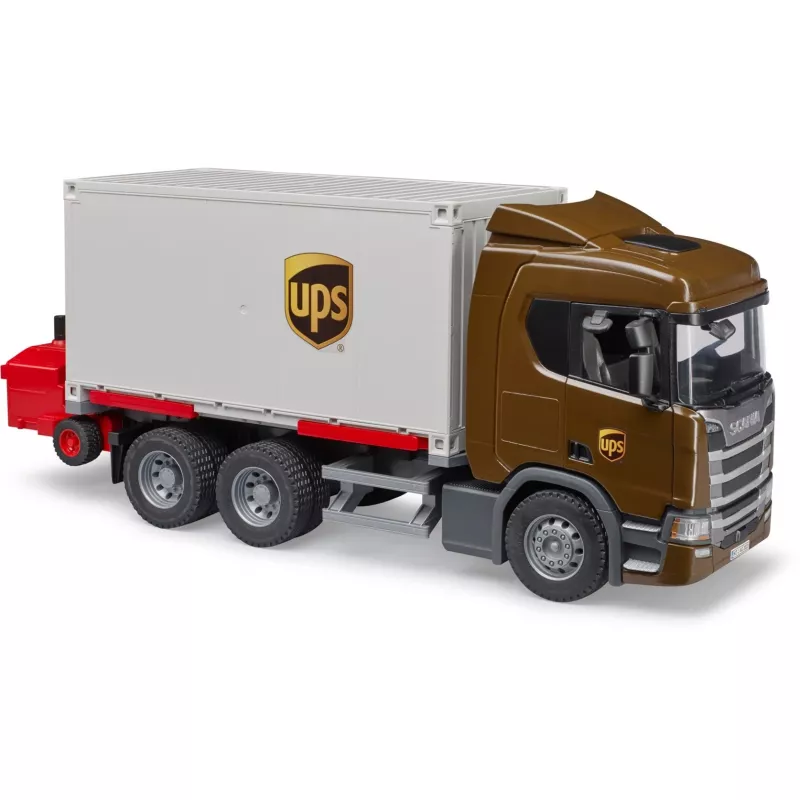 Scania Super 560R Vehicles UPS Container With Forklift