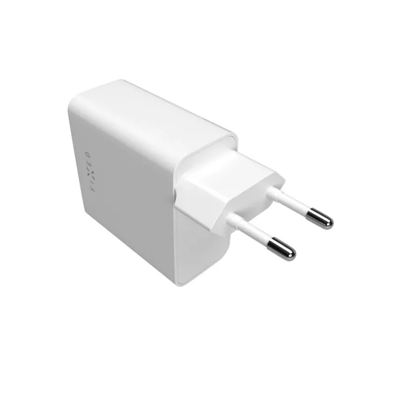 Ładowarka FIXED FIXC65-2C-WH Wewnętrzna AC szybkie ładowanie 2x USB Type-C