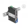 Przełącznik sieciowy DELOCK 80164 4-portowy Gigabit PoE z 1 portem uplink RJ45
