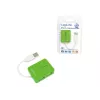 USB Hub LOGILINK UA0138 — 4-portowy hub USB 2.0, zielony, do 480 Mbit/s