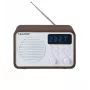 Radio przenośne z Bluetooth i USB BLAUPUNKT PP7BT, kolor: brązowe drewno/biały