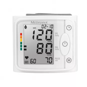 Medisana BW 320 automatyczny ciśnieniomierz nadgarstkowy - 2 użytkowników, 120 pamięci