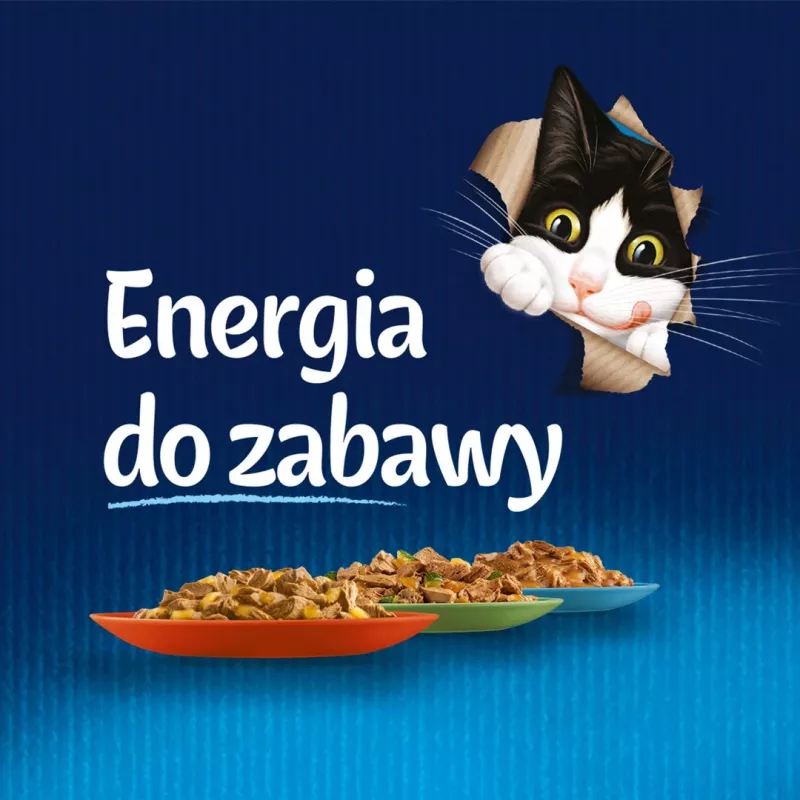 Felix Fantastic królik, jagnięcina - mokra karma dla kotów 340 g (4x 85 g)