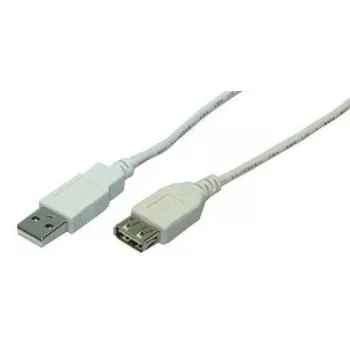 Kabel USB LogiLink 2m USB 2.0 USB A Szary