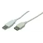 Kabel USB LogiLink 2m USB 2.0 USB A Szary