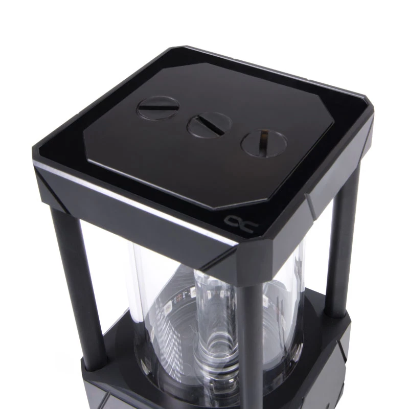 Blok wodny Alphacool 13327 Acetal Aluminium Czarny Transparentny 5V RGB