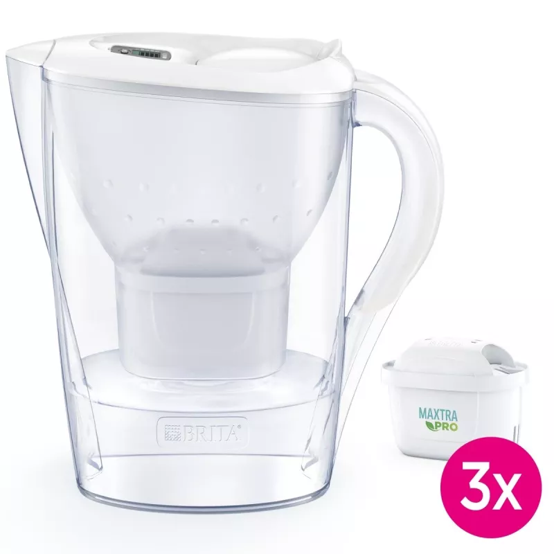Brita Marella+3 wkłady PRO biały 2.4 biały