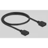 Delock - koncentrator oświetlenia LED RGB - 10 portów - Czarny (64128)