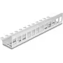 Uchwyt Keystone DELOCK 12 portów do montażu na szynie DIN i ręcznego (model 90631)