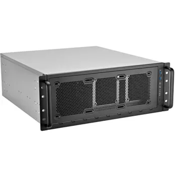 Obudowa Rackmount 4U SILVERSTONE RM45-360 — obudowa 4U, obsługuje płyty główne ATX, do montażu w szafie rack