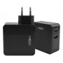 ANSMANN 247PD - Zasilacz - 45 W - 4700 mA - PD, QC 3.0 - 2 porty wyjściowe (USB, USB-C) - Czarny (1001-0095)