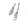 LANBERG Cat6 F/UTP RJ-45 do RJ-45 kabel krosowy PCF6-10CC-0150-S 1.5 m szary