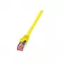 Kabel sieciowy LogiLink CQ2067S RJ-45 Cat6 3m Żółty