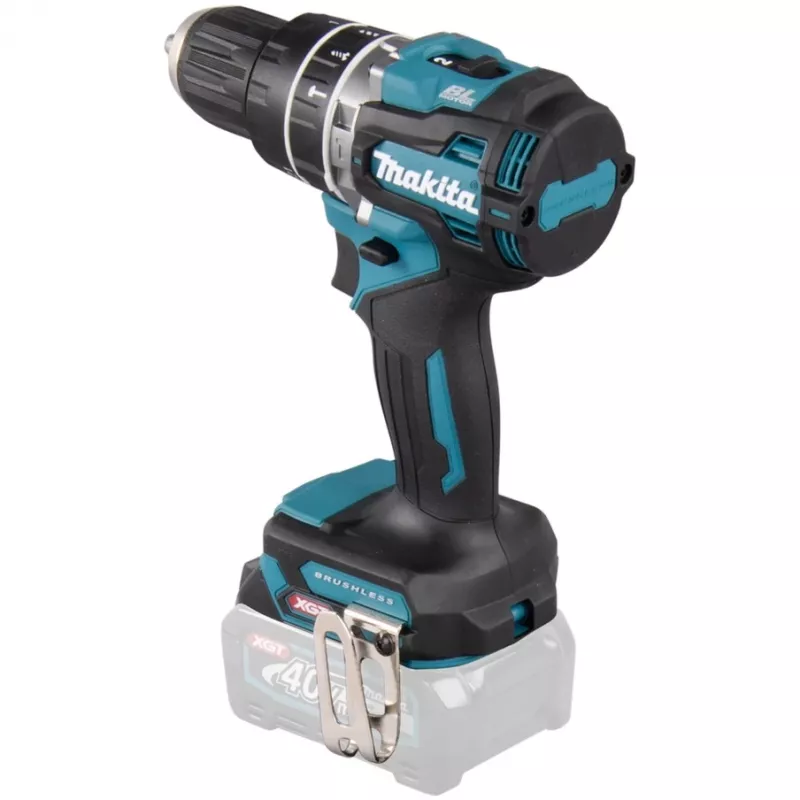 Makita XGT HP002GZ - Młotowiertarka/Wkrętarka - Bezprzewodowa - 2 prędkości - Klucz do uchwytu - 64 N·m - Bez akumulatora - 40 V (HP002GZ)