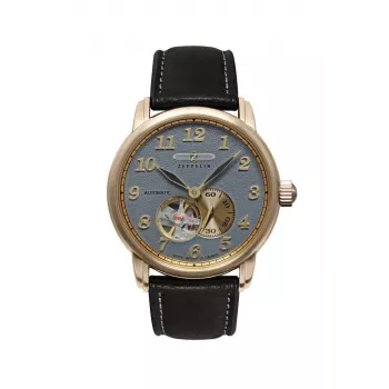 Zegarek naręczny Zeppelin LZ127 76645 Automatyczny 40 mm koperta ze stali nierdzewnej