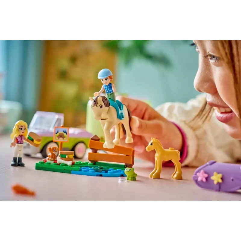 LEGO FRIENDS 42695 Przyczepa dla konia i źrebaka