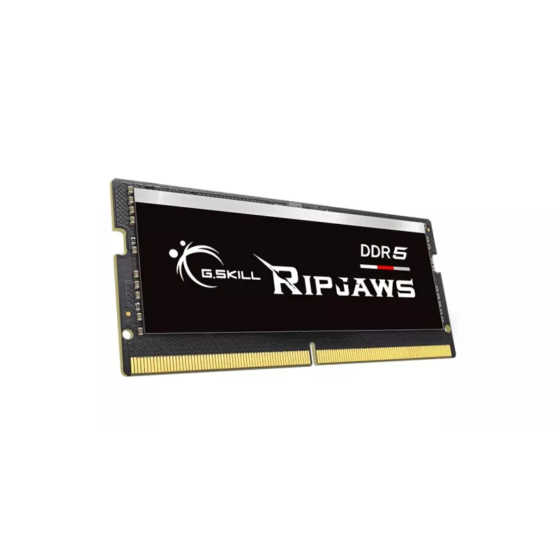 SO-DIMM 32 GB DDR5-5600, Arbeitsspeicher schwarz, F5-5600S4645A32GX1-RS, Ripjaws , INTEL XMP