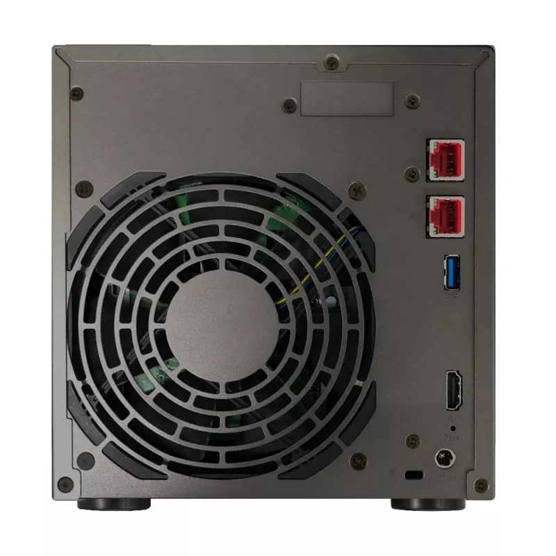 Asustor LOCKERSTOR 4 Gen2 (AS6704T) NAS Desktop Intel® Celeron® N N5105 4 GB DDR4 0 TB ADM Czarny