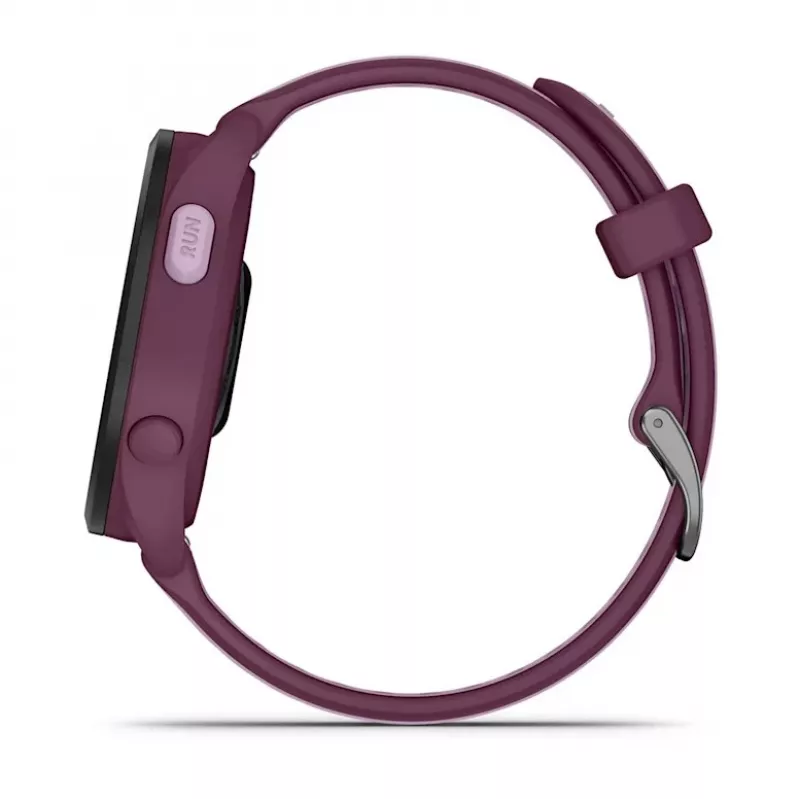 Smartwatch GARMIN Forerunner 165 Music, 43 mm polymer case, 1.2 inch AMOLED 390x390, GPS/GLONASS/Galileo, 5 ATM, 11-day battery