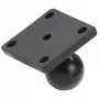 RAM Mounts Basisplatte rechteckig (2 x 1.7 ) - B-Kugel (1 ), AMPS-Lochraster (RAM-B-347U)