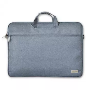 Torba na laptopa Beline 16 — szara wytrzymała lekka torba, mieści laptopy 16-calowe