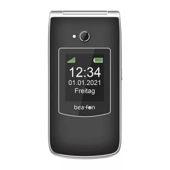 Smartphone Beafon SL645 4.0 inch 512MB schwarz-silber