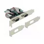 Karta DeLOCK PCI Express x1 na 2 x szeregowy RS-232