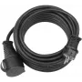 Brennenstuhl H07RN-F 3G1,5 - Przedłużacz sieciowy (230 VAC) - CEE 7/7 (SCHUKO) (M) - CEE 7/7 (SCHUKO) (W) - 10,0 m - Czarny (1167810)