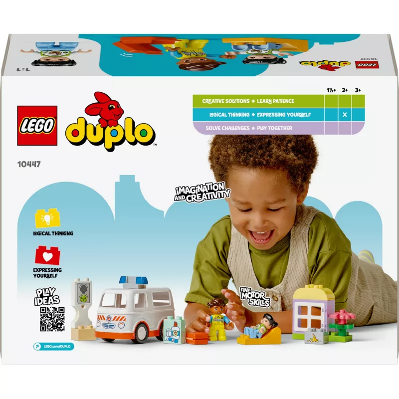 LEGO DUPLO 10447 Ambulans z kierowcą