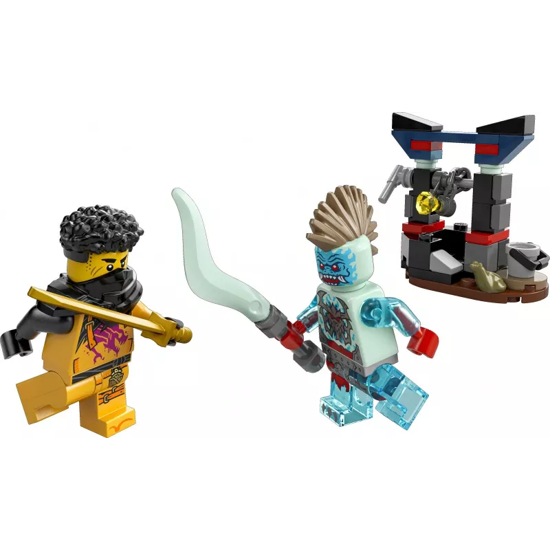 Klocki konstrukcyjne LEGO zestaw 30700 Bitwa Arina z Człowiekiem-Smokiem woreczek (mini zestaw)