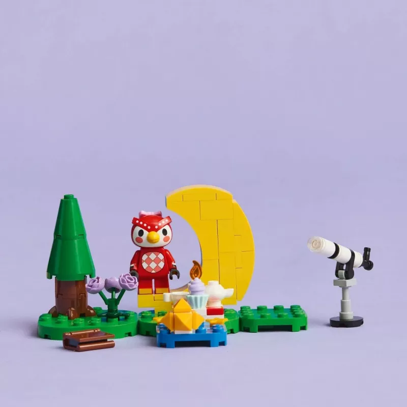 Zabawka konstrukcyjna LEGO Animal Crossing Obserwacja gwiazd z Eufemią zestaw 77053