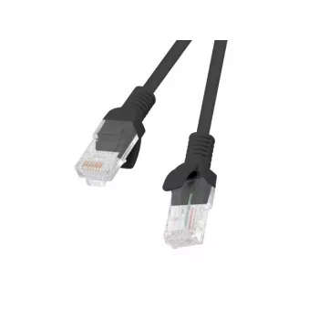 Patchcord LANBERG PCU5-20CC-0150-BK RJ45 Cat.5e 1.5M Czarny 10 szt.