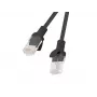 Patchcord LANBERG PCU5-20CC-0150-BK RJ45 Cat.5e 1.5M Czarny 10 szt.
