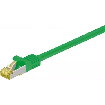 Kabel sieciowy Goobay RJ-45 CAT7 10m zielony S/FTP (S-STP)