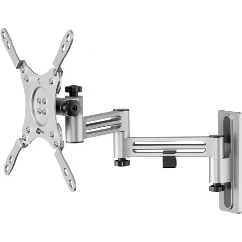 Goobay TV-Wall Mount Caravan FULLMOTION (M), srebrny (71989)