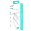 AUKEY CB-NAC1 Biały kabel nylonowy USB C - USB A