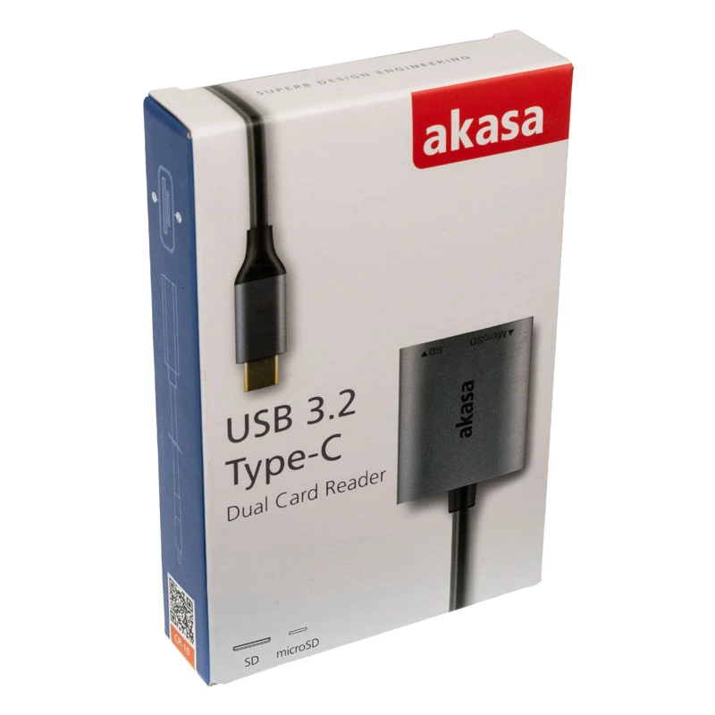 Czytnik kart Akasa AK-CR-10BK