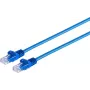 Kabel sieciowy ShiverPeaks 08-35021 Cat 7 U/UTP RJ45 patch kabel, ekranowany, 1 m