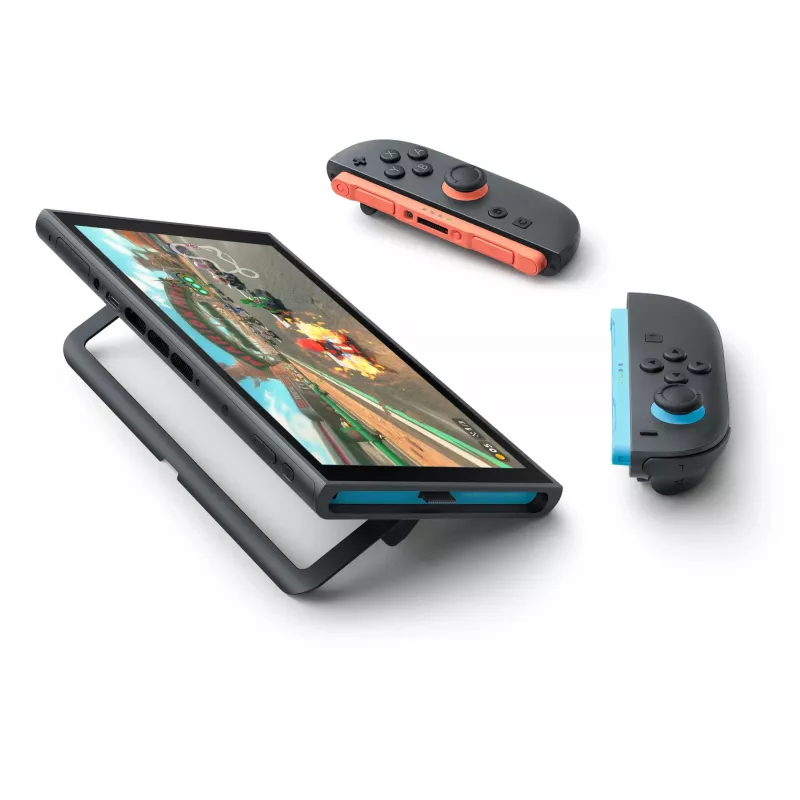 Nintendo Switch 2, Nintendo Switch 2, Czarny, Analog / Cyfrowy, D-Pad, Przycisk Home, Przycisk Menu, Przycisk Zasilania, Przyciski, LCD