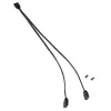 Rozgałęźnik kablowy Kolink ARGB 1-2 Splitter kabel 30 cm, 5 V, czarny