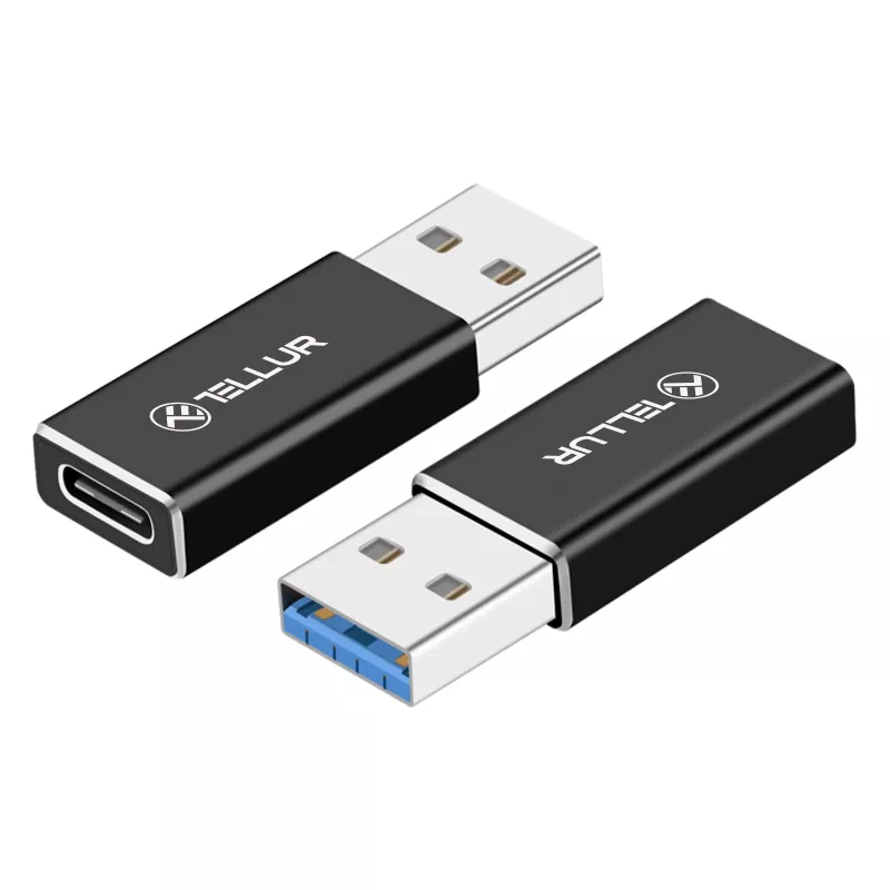 Tellur adapter USB-A na USB-C (wtyk / gniazdo)